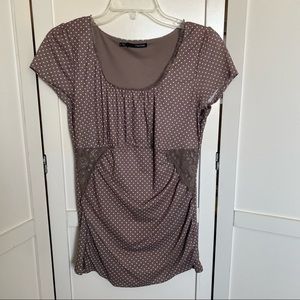 Maurices Junior Large cute blouse.